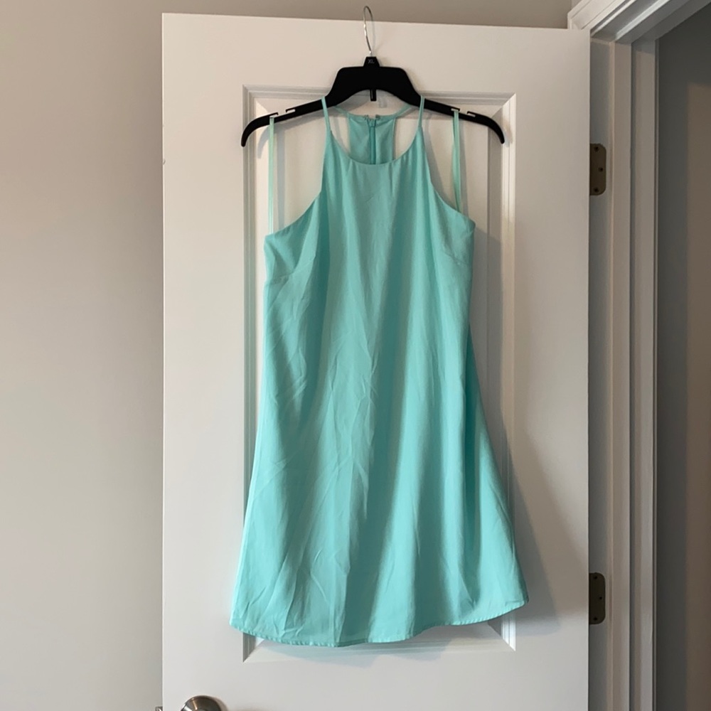 Aqua dress